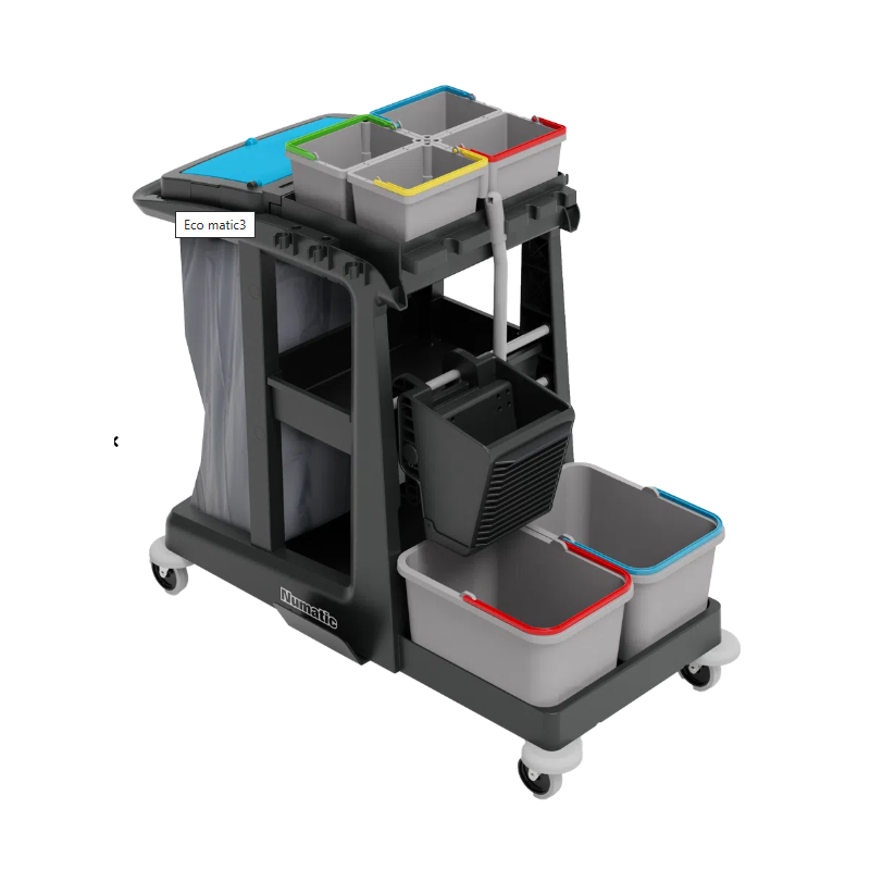 Chariot de ménage ECO-Matic 3 Chariot de ménage ECO-Matic 3