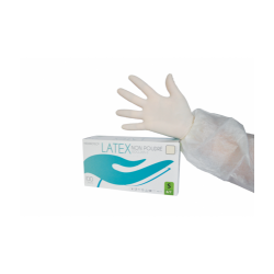 Gant Latex non poudré rugueux