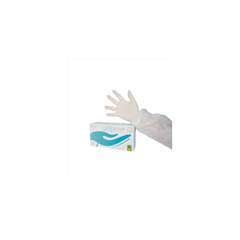 Gant Latex poudré Gant Latex poudré