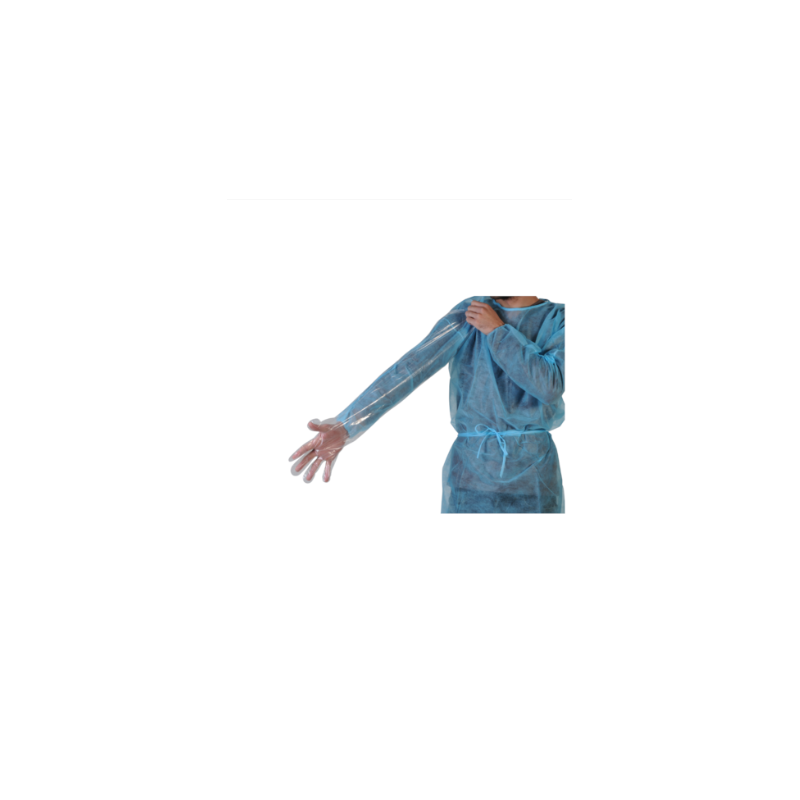 Gants jetable - Gant polyéthylène transparent 900mm