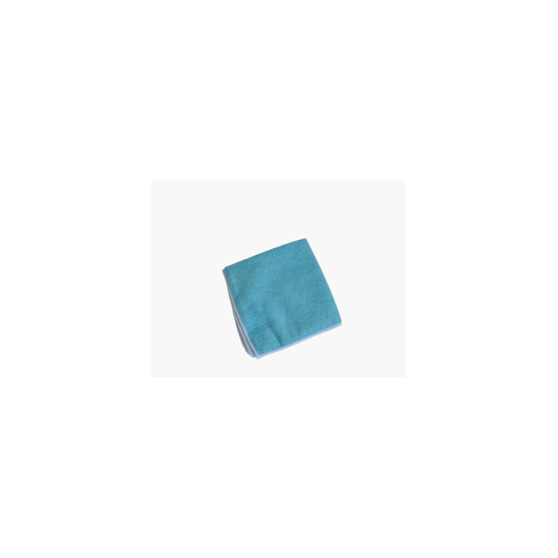 Lavette microfibre qualité supérieure bleue 320 gr/m²