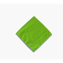 Lavette microfibre qualité supérieure verte 320 gr/m²