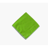 Lavette microfibre qualité supérieure verte 320 gr/m²