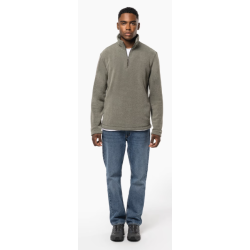 Sweat - Enzo - Micro polaire col zippé homme