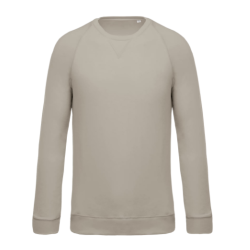 Sweat-shirt Bio col rond manches raglan homme