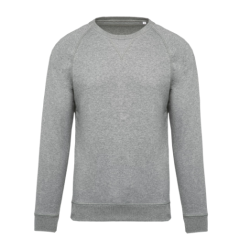 Sweat-shirt Bio col rond manches raglan homme