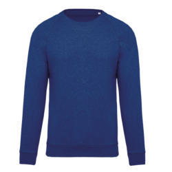 Sweat-shirt Bio col rond manches raglan homme