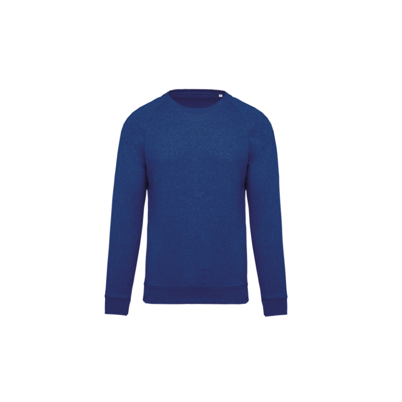 Sweat-shirt Bio col rond manches raglan homme Sweat-shirt Bio col rond manches raglan homme