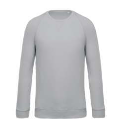 Sweat-shirt Bio col rond manches raglan homme