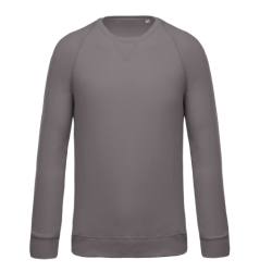 Sweat-shirt Bio col rond manches raglan homme