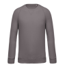 Sweat-shirt Bio col rond manches raglan homme