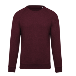 Sweat-shirt Bio col rond manches raglan homme
