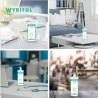 Crème mains hydroalcoolique monoï jasmin - 500ml - WYRITOL