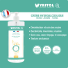 Crème mains hydroalcoolique monoï jasmin - 500ml - WYRITOL
