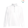 Sweat-shirt col zippé Premium (62-032-0)