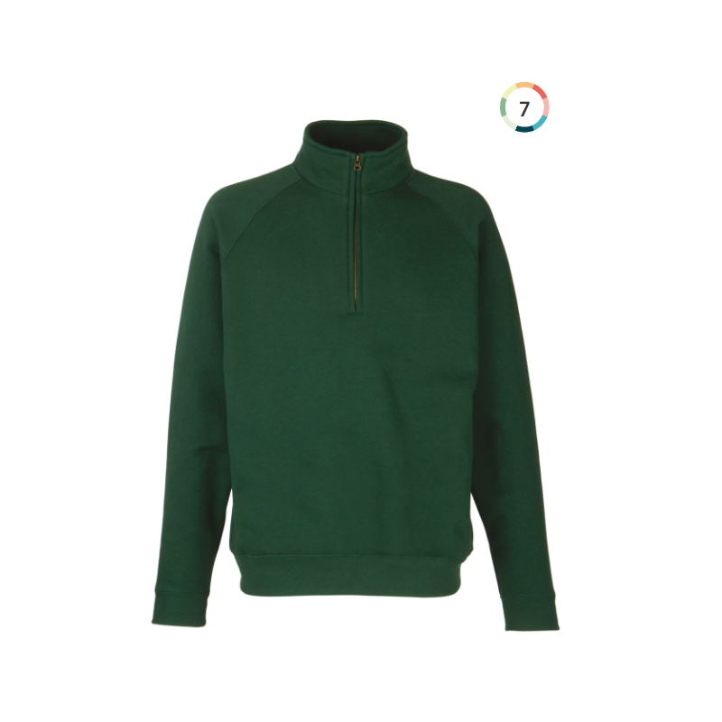 Sweat-shirt col zippé Premium (62-032-0) Sweat-shirt col zippé Premium (62-032-0)