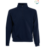 Sweat-shirt col zippé Premium (62-032-0)