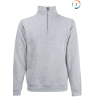 Sweat-shirt col zippé Premium (62-032-0)