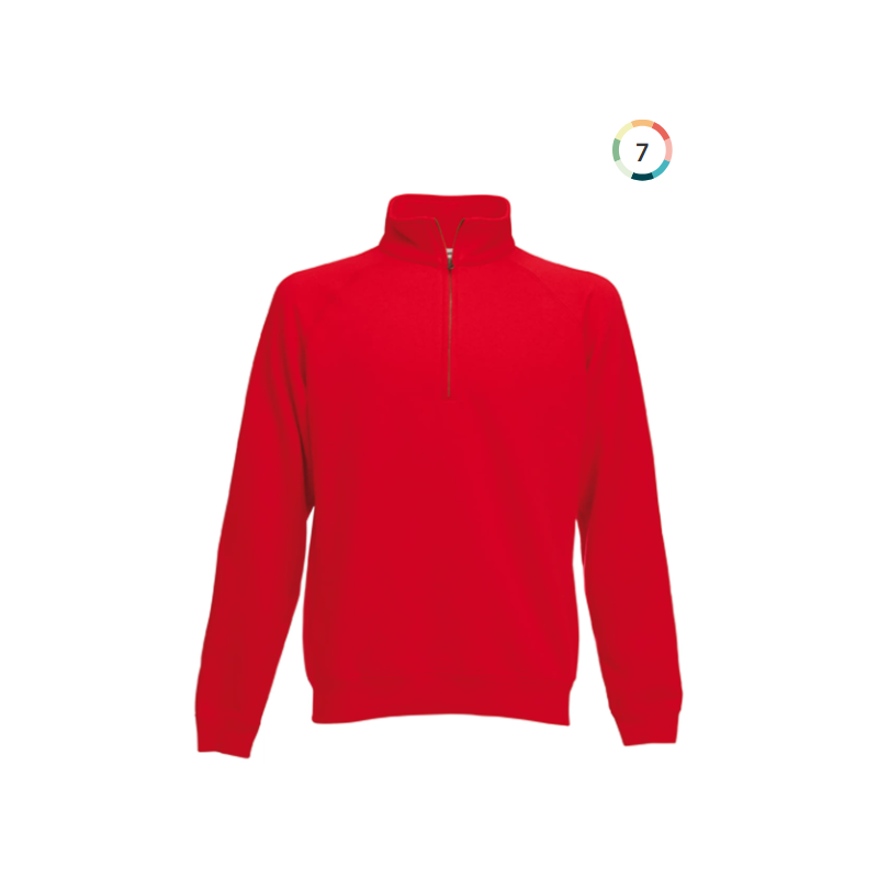 Sweat-shirt col zippé Premium (62-032-0) Sweat-shirt col zippé Premium (62-032-0)