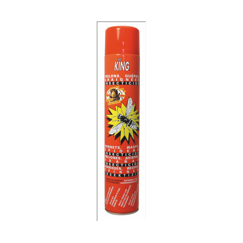 Insecticide anti-frelons guêpes surpuissant - kING Insecticide anti-frelons guêpes surpuissant - kING