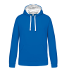 Sweat-shirt capuche contrastée homme