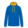 Sweat-shirt capuche contrastée homme