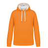 Sweat-shirt capuche contrastée homme