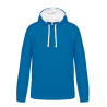 Sweat-shirt capuche contrastée homme