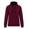 Sweat-shirt capuche contrastée homme