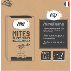 Piège à mites alimentaire x2 – FURY