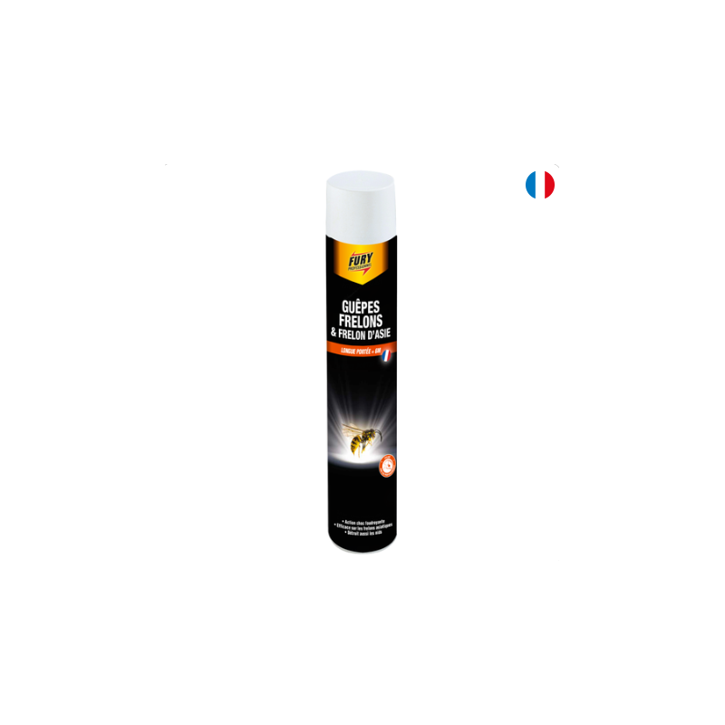 Tue guêpes frelons & frelons d'ASIE - 750ml - FURY Tue guêpes frelons & frelons d'ASIE - 750ml - FURY