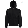 Sweat-shirt homme zippé capuche Classic