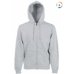 Sweat-shirt homme zippé capuche Classic