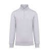 Sweat-shirt col zippé homme