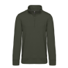 Sweat-shirt col zippé homme