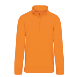 Sweat-shirt col zippé homme