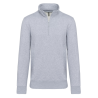Sweat-shirt col zippé homme