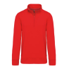 Sweat-shirt col zippé homme