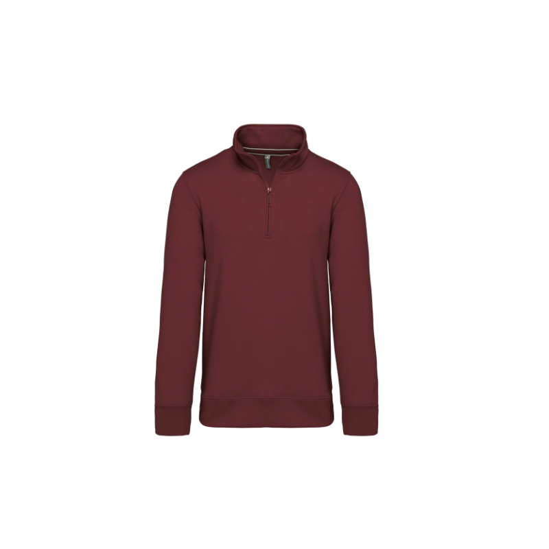 Sweat-shirt col zippé homme Sweat-shirt col zippé homme