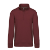Sweat-shirt col zippé homme