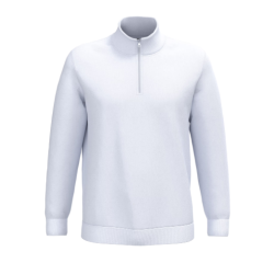 Sweat-shirt col zippé homme