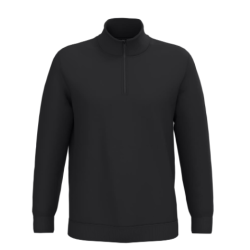 Sweat-shirt col zippé homme