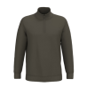 Sweat-shirt col zippé homme
