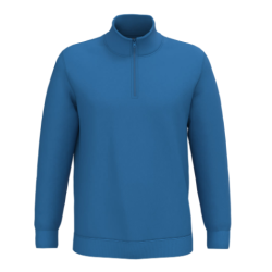 Sweat-shirt col zippé homme