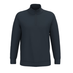 Sweat-shirt col zippé homme