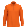 Sweat-shirt col zippé homme