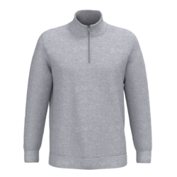 Sweat-shirt col zippé homme