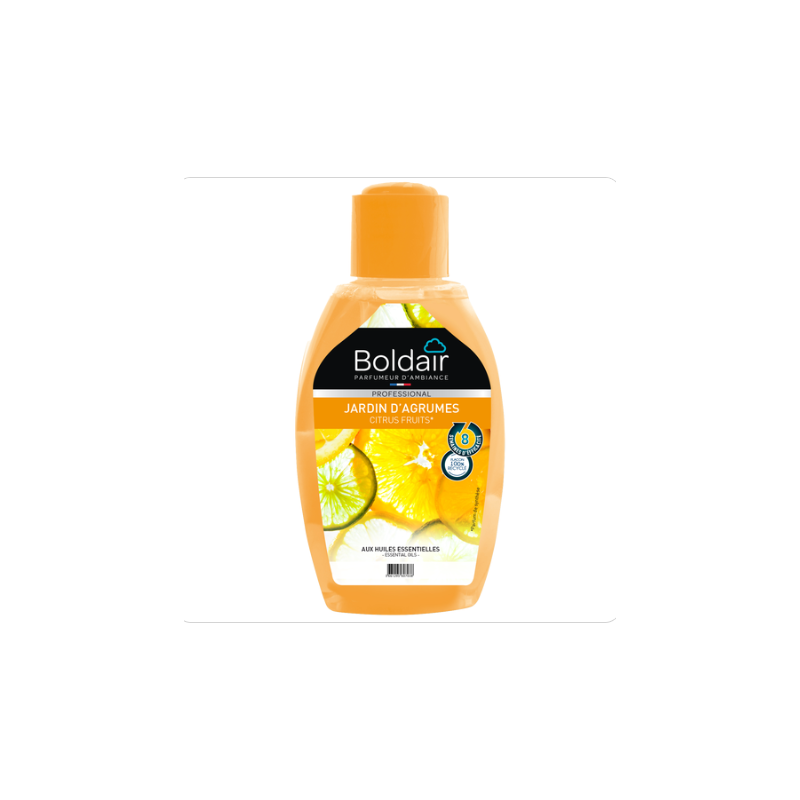 Mèche désodorisante jardin d'agrumes - 375ml - BOLDAIR Mèche désodorisante jardin d'agrumes - 375ml - BOLDAIR