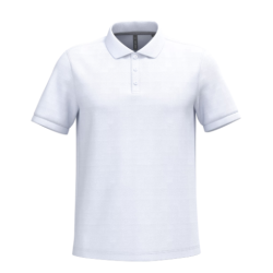 Polo piqué manches courtes homme