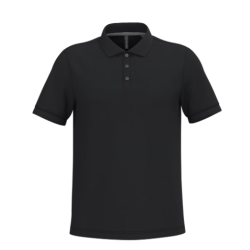 Polo piqué manches courtes homme